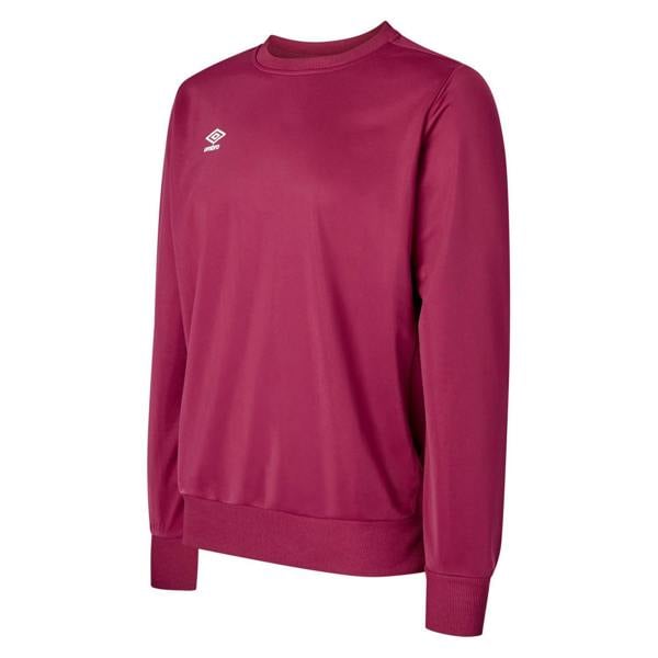 Umbro Childrens/Kids Polyester Sweatshirt - New Claret - 