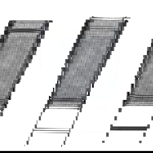 Garden Rectangular Ripple Glass Table with/without Folding Chairs Garden Dining Sets Living and Home