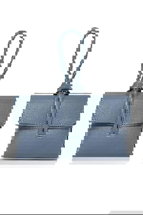 Kitise Genuine Italian Leather Small Clutch Crossbody Bag