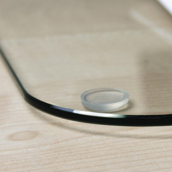 Floortex Desktex® Glaciermat Glass Desk Mat