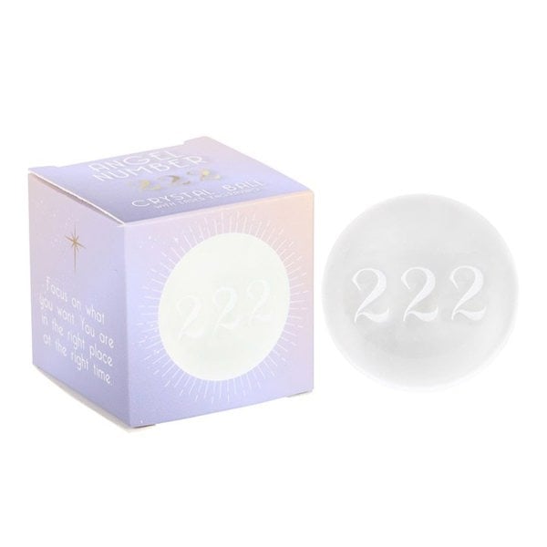 Serano 222 Angel Number Crystal Ball