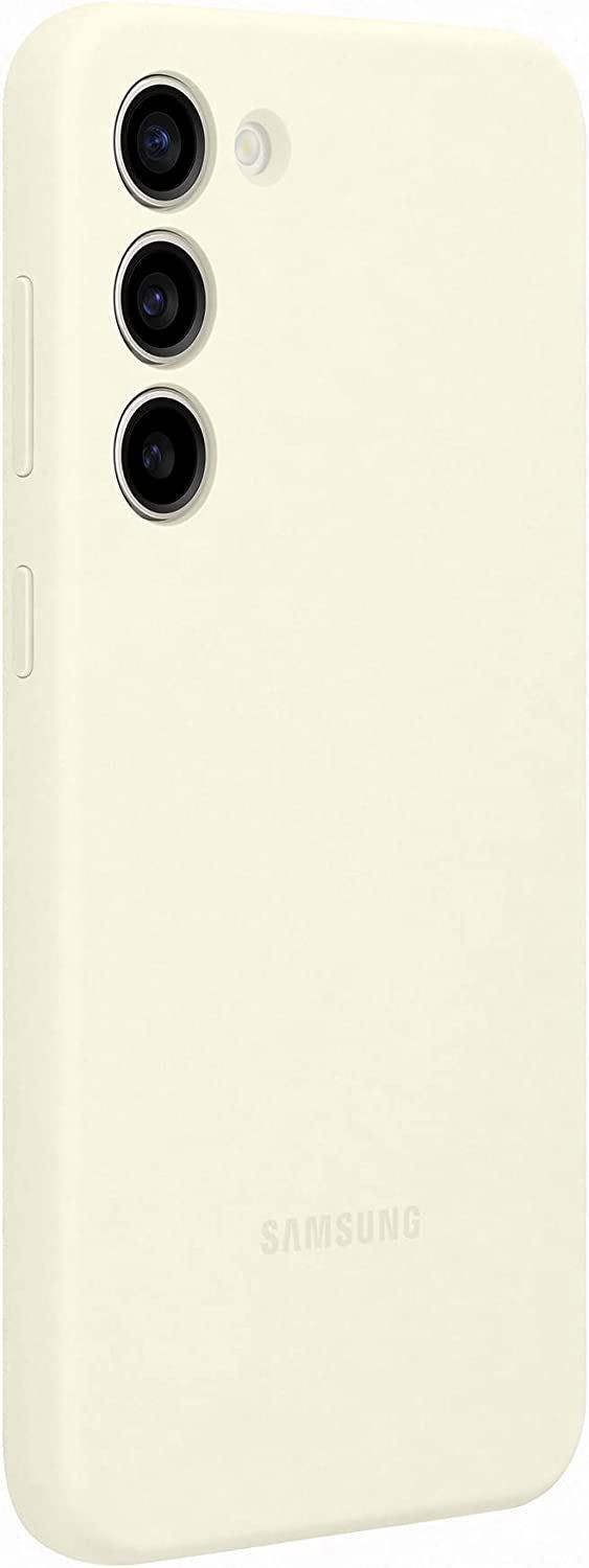 Samsung Silicone Case For Galaxy S23 Plus Cotton-B0BM4YQS7F