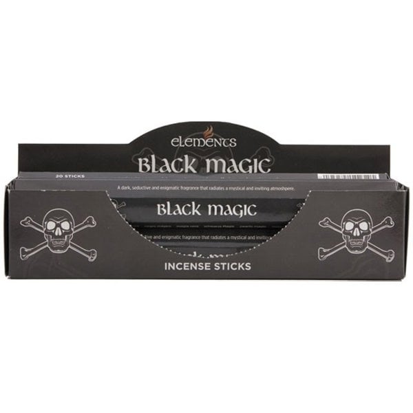 Serano Set of 6 Packets of Elements Black Magic Incense Sticks