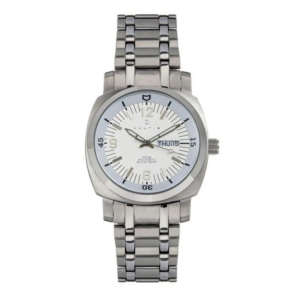 Nautis Stealth Bracelet Watch w/Day/Date