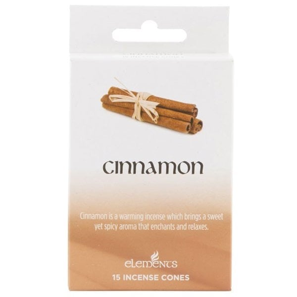 Serano Set of 12 Packets of Elements Cinnamon Incense Cones