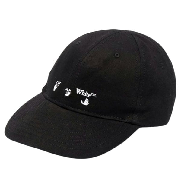 Off-White Hands Off Logo Baseball Cap - Black