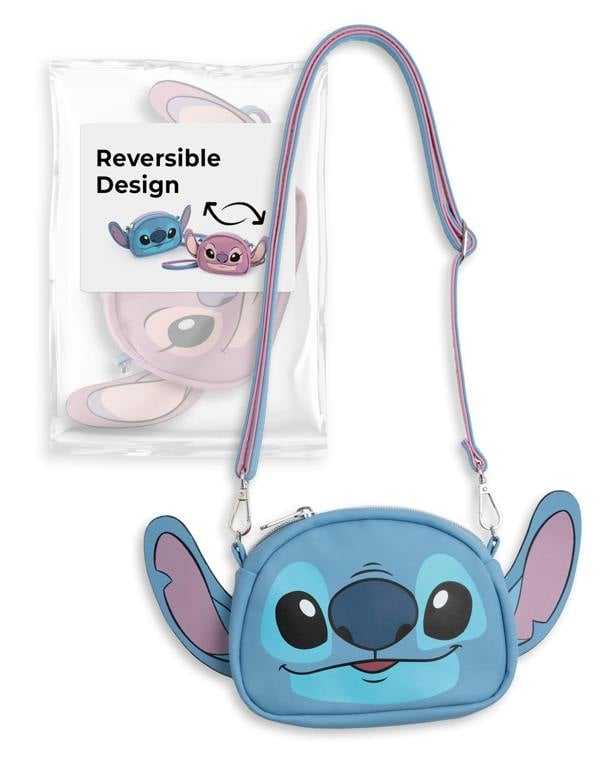Lilo & Stitch Girls Blue Stitch Cross Body Bag (One Size)