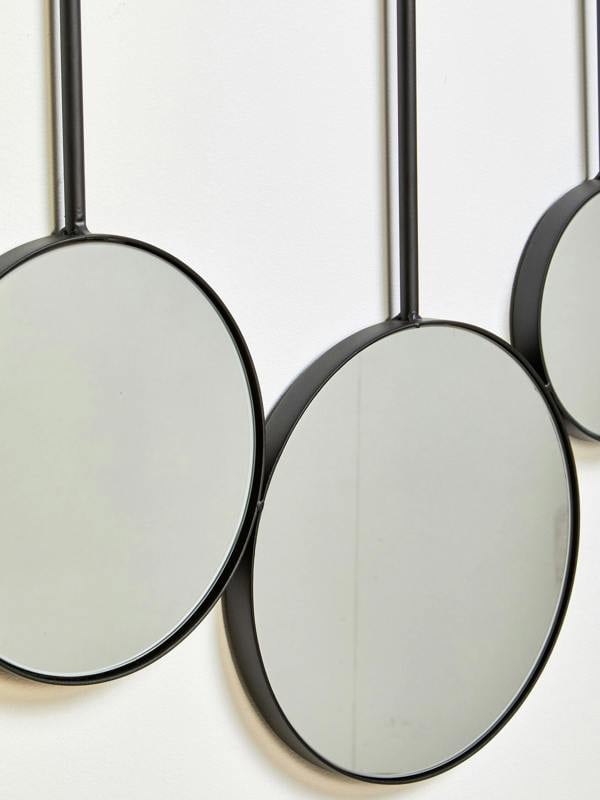 Interiors by Premier Trento Multi Circle Wall Mirror