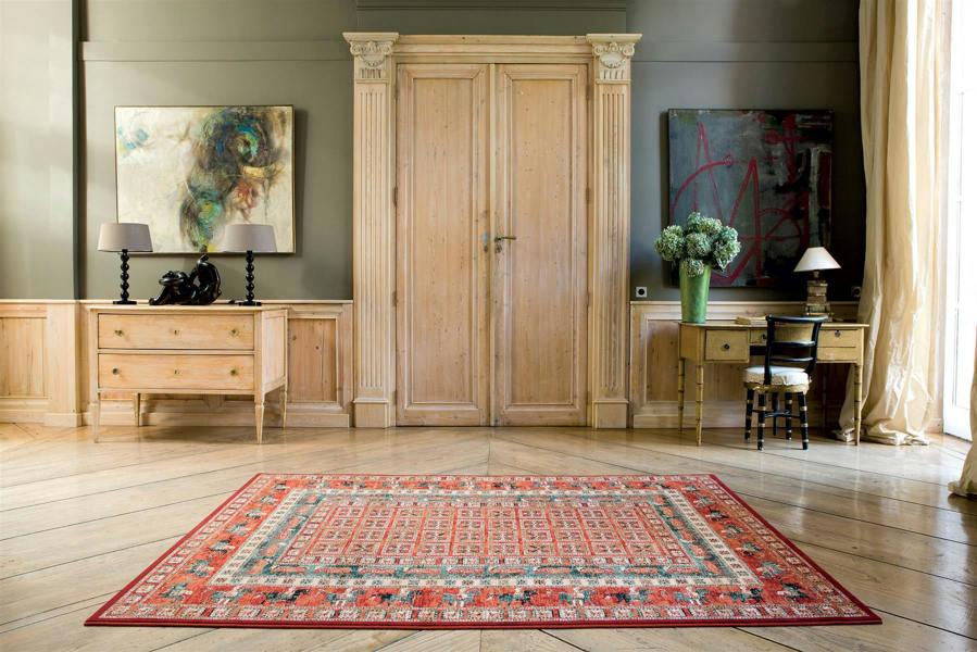 Kashqai Rug - Light Red