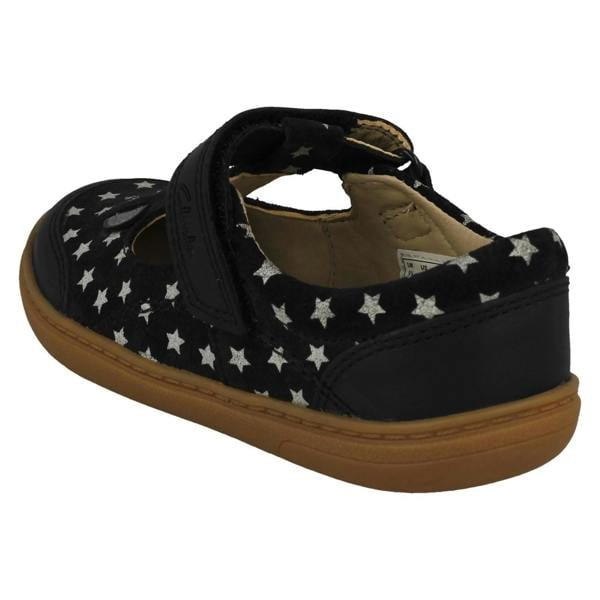 Clarks Girls Clarks Mouse Detailed Mary Jane Shoes Flash Mouse
