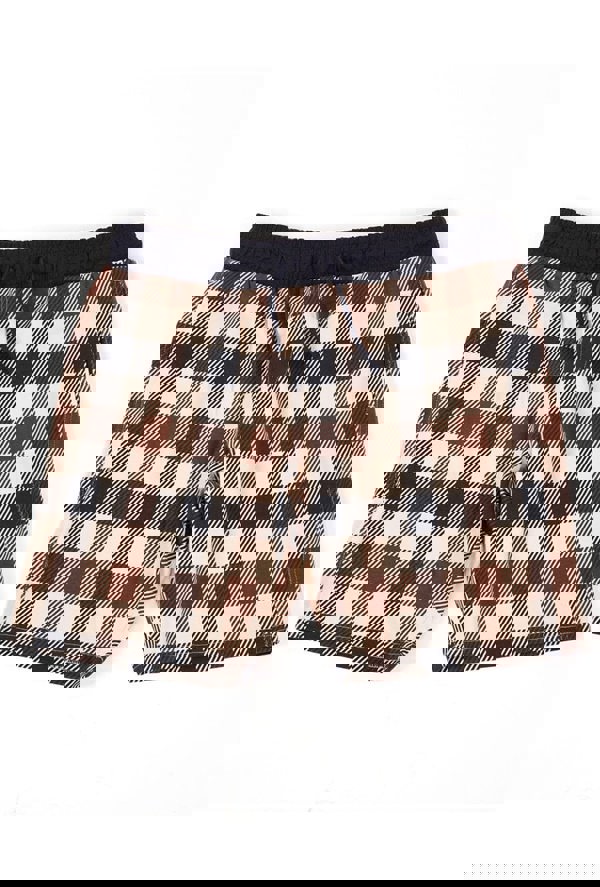 Aquascutum Men's Macro Club Check Sweatshorts