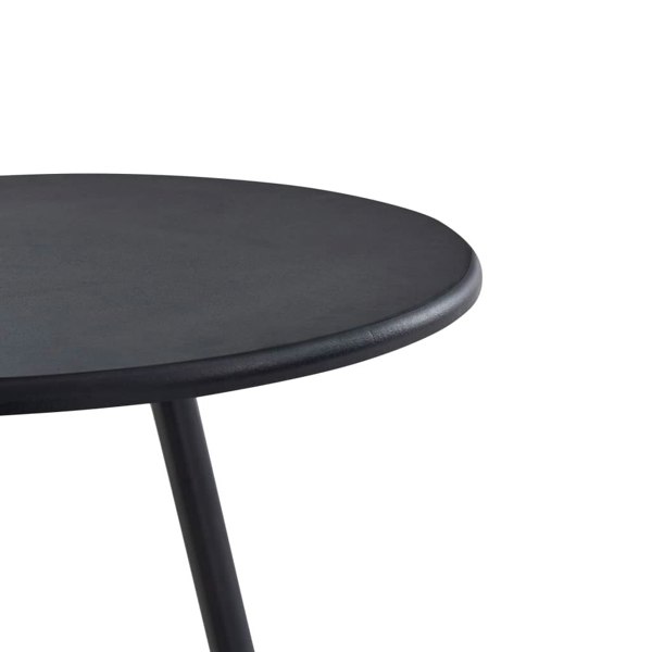 Berkfield Bar Table Black 60x107.5 cm MDF