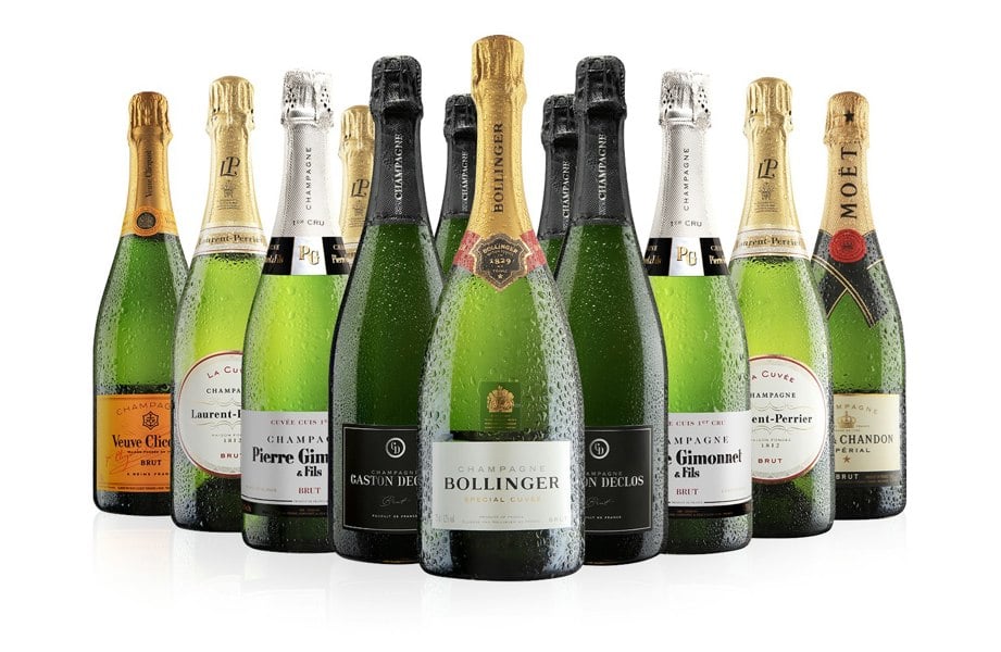 Virgin Wines - Champagne - 12 bottle Case