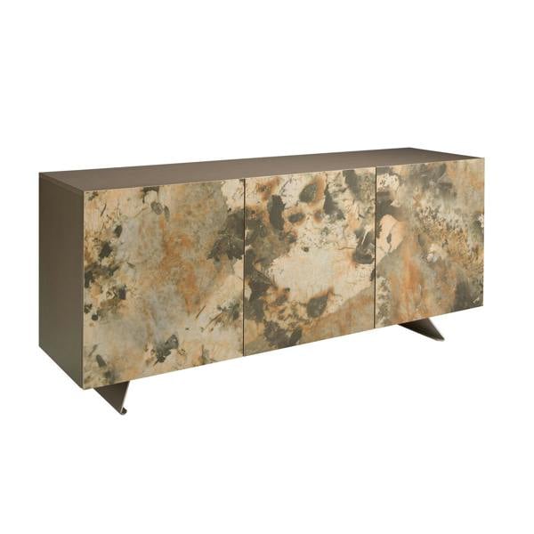 Angel Cerdá Metallic Taupe Wood Sideboard 3270