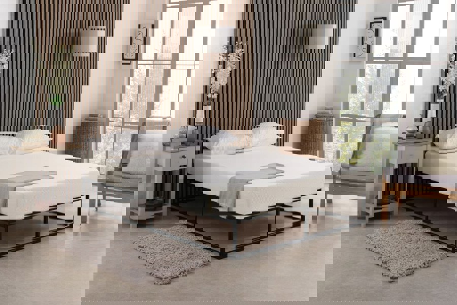 The Foam People CoolMax All Foam Memory Foam Mattress - 6" Deep, Temperature-Regulating Comfort