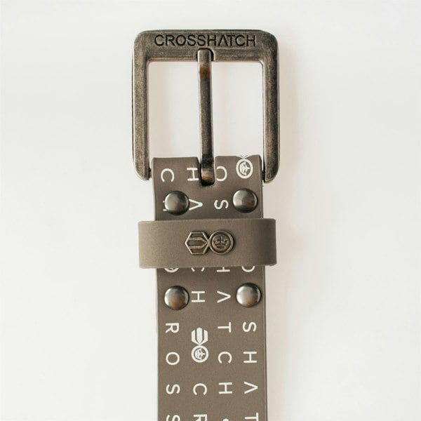 Crosshatch Hyneman Belt Grey