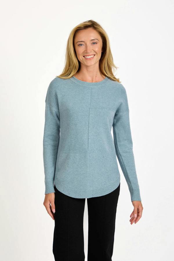Mudflower Cable-Knit Block Jumper