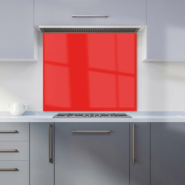 Warren Reed - Designer Fire Engine Red Kitchen Splashback