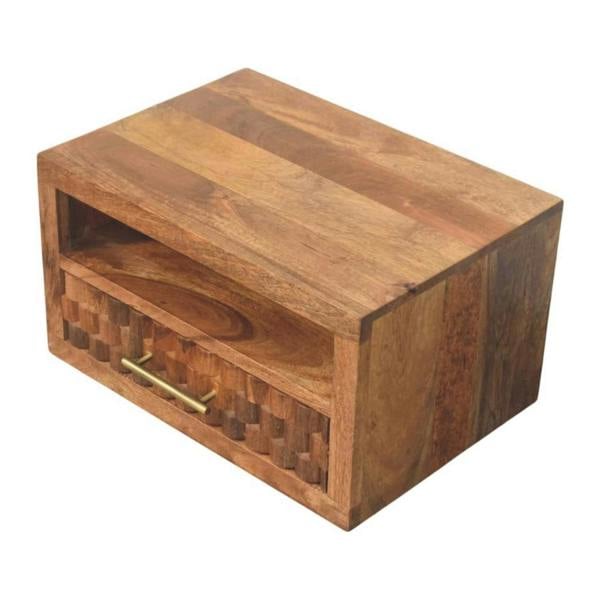 Artisan Furniture Cadiz Carved Slot-Drawer Bedside