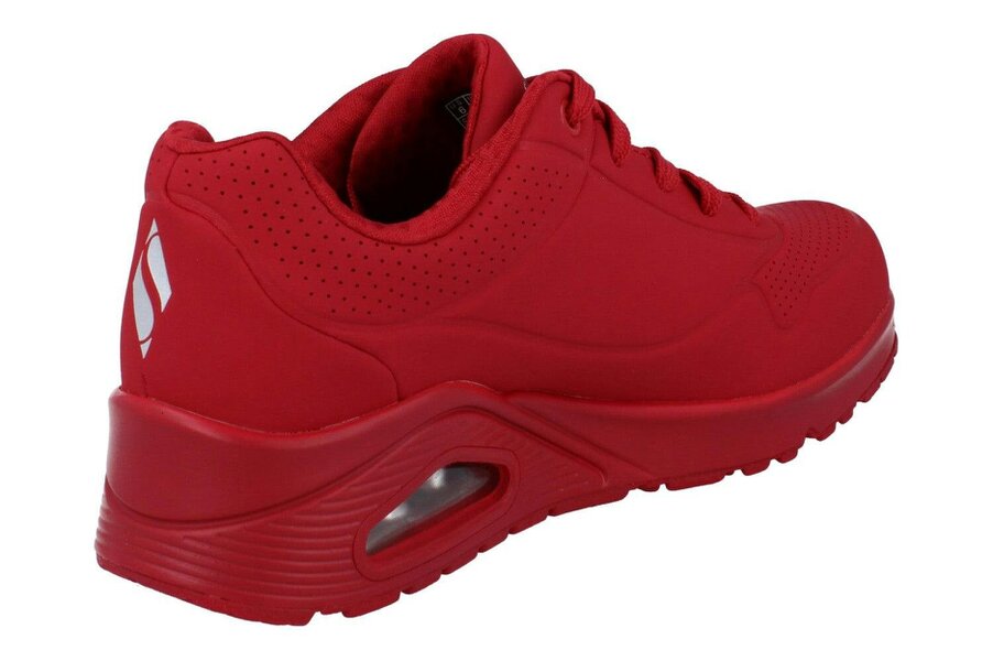Skechers Uno Stand On Air Womens Trainers 73690 Shoes  RDS