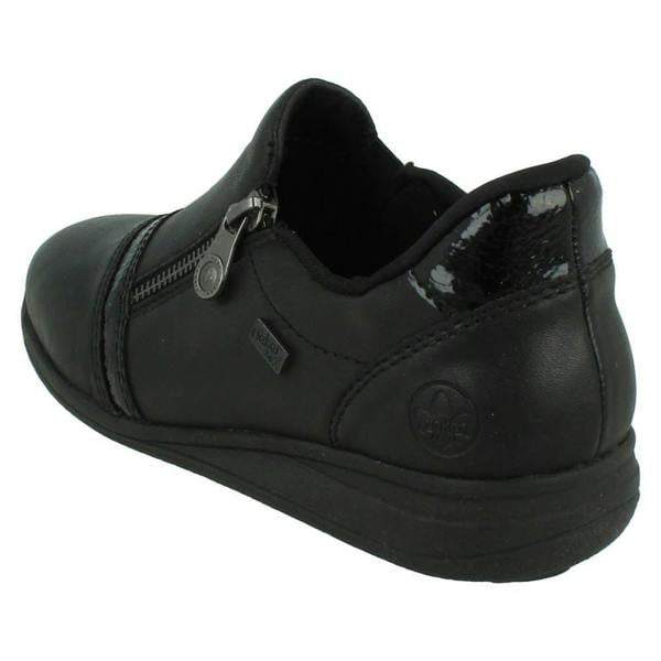 Rieker Ladies Rieker Extra Wide RiekerTex Casual Shoes 47264