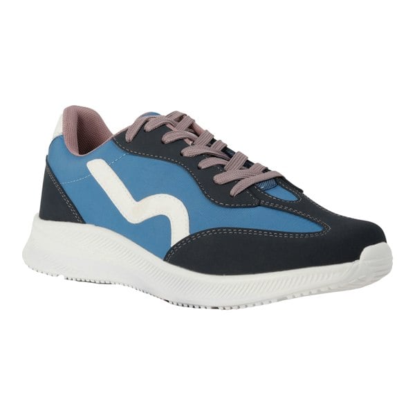 Regatta Women's Marine Retro Trainers - Coronet Blue/Toadstool