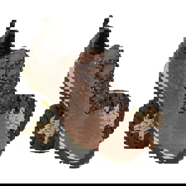 Mountain Warehouse Mens Pioneer Extreme II Crazy Horse Leather Waterproof Walking Shoes - Brown