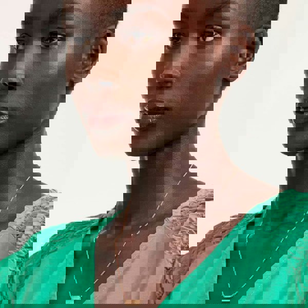 Ted Baker SCARL Rose Gold Tone Crystal Sparkle Bar Necklace TBJ2980-24-02