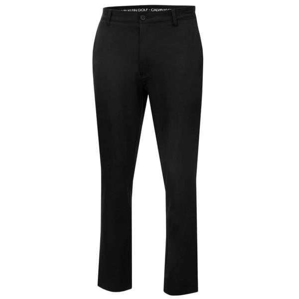 Calvin Klein Mens Bullet Stretch Golf Trousers - Black - 
