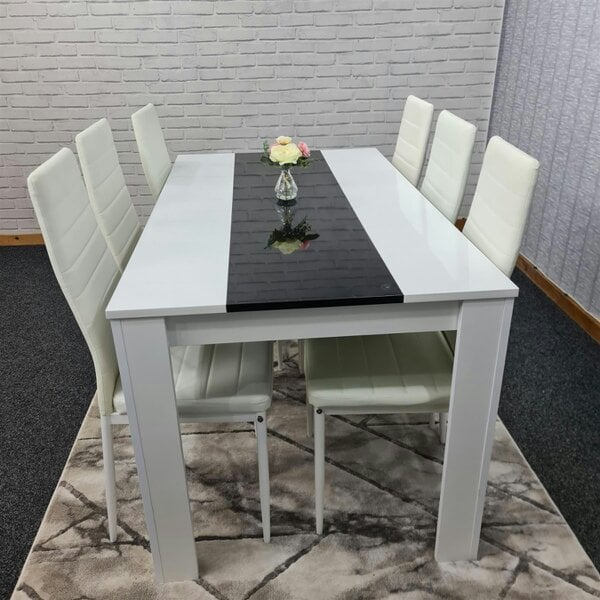 Kosy Koala Dining Table Set with 6 Chairs Dining Room and Kitchen table set of 6
