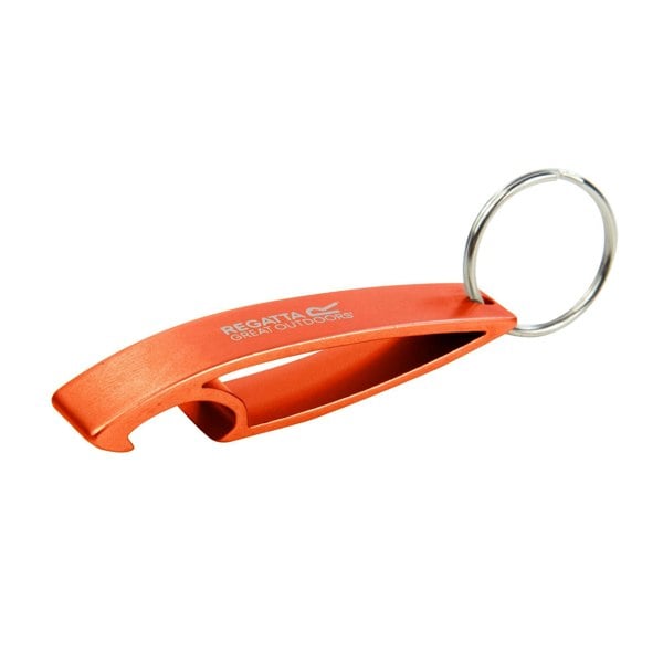 Regatta Steel Keyring Bottle Opener - Orange