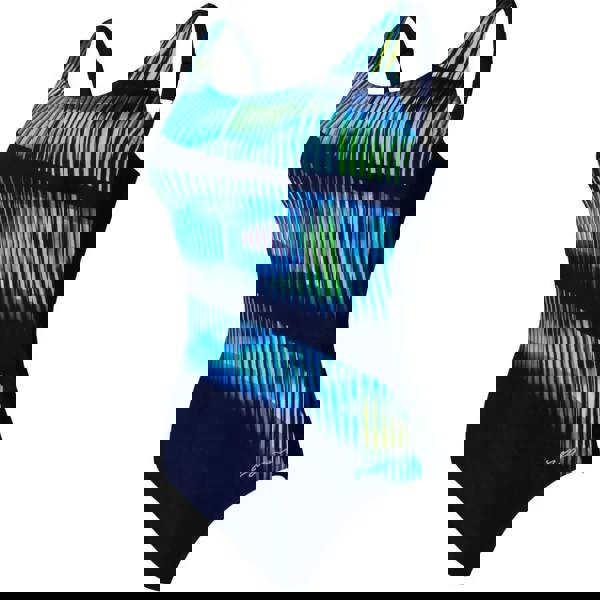 Zoggs Circus Adjustable Scoopback Swimsuit - Navy Blue