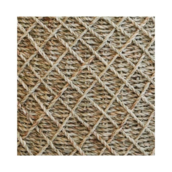Ivyline Round Foldable Diamond Wicker Tree Skirt