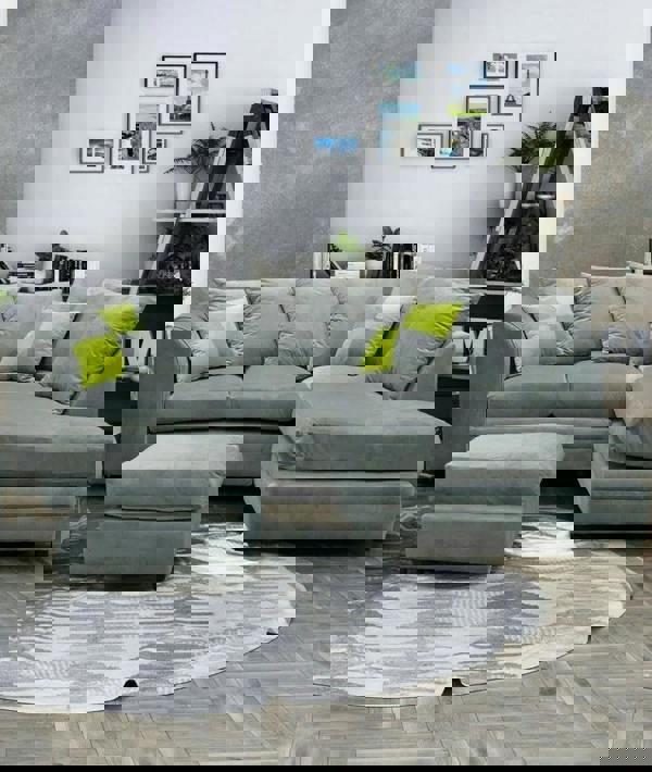 Sofa Scene Chicago Plush Velvet Sofa Range