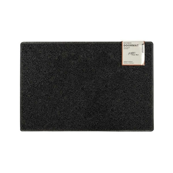 Oseasons Plain Medium Doormat in Black