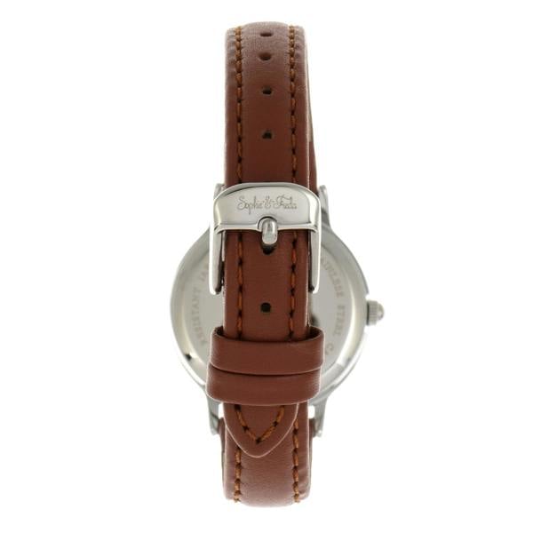 Sophie & Freda Berlin Leather-Band Watch - Brown - SAFSF4802