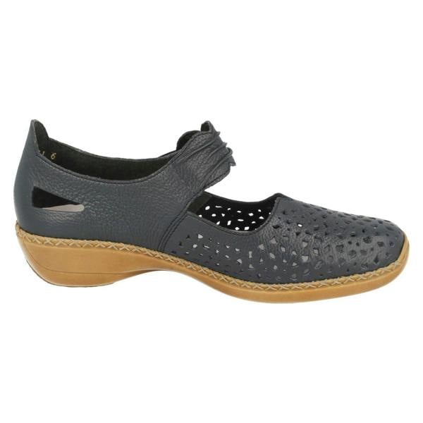 Rieker Ladies Rieker Cut Out Mary Jane Shoes 41399