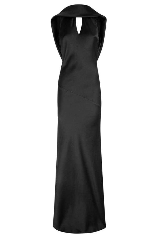 HotSquash Silky gown with cowl neck