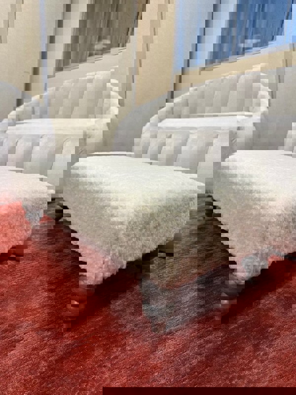 ISTOOLS Luxury Footstool – Soft Cozy Fur Bench for Living Room Comfort