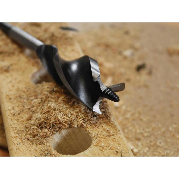 Faithfull Tri-point Speed Auger Bit - Multi Colour - 