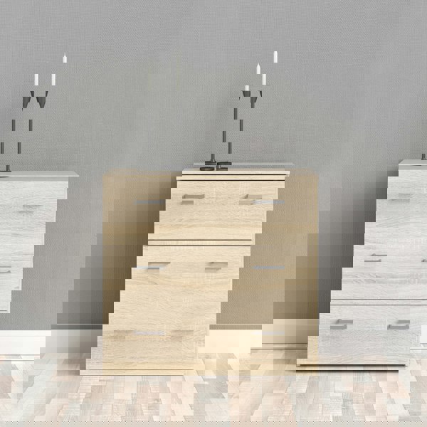 Furniture To Go Space Chest of 3 Drawers in Oak