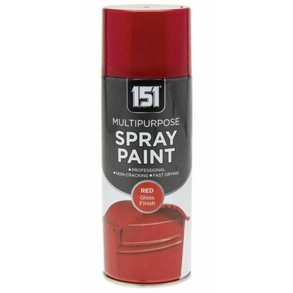 151 Red Gloss Spray Paint 400ml