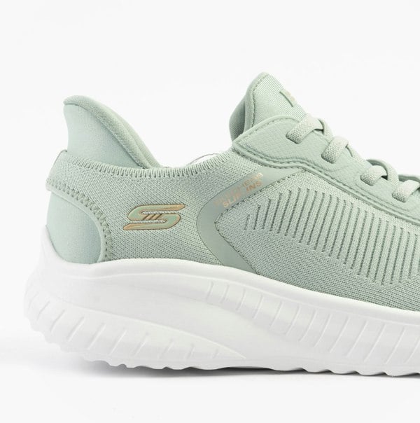 Skechers BOBS SPORT SQUAD Womens Trainers Blue