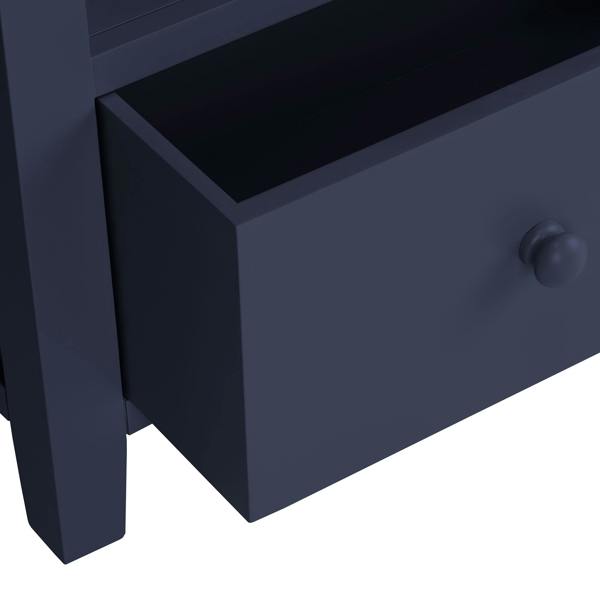 Statement Furniture Florence Room Divider Shelving Storage with Drawer, Fully Assembled