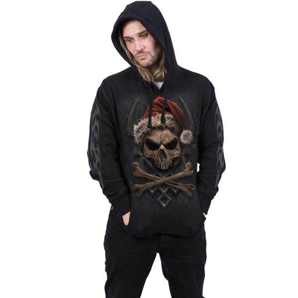 Spiral Direct ROCK SANTA - Hoody Black