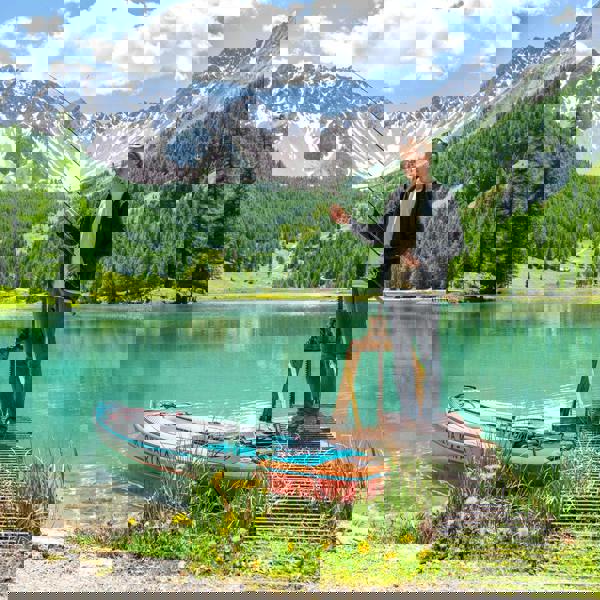 Aqua Marina Cascade Hybrid Inflatable Stand Up Paddleboard to Kayak Package