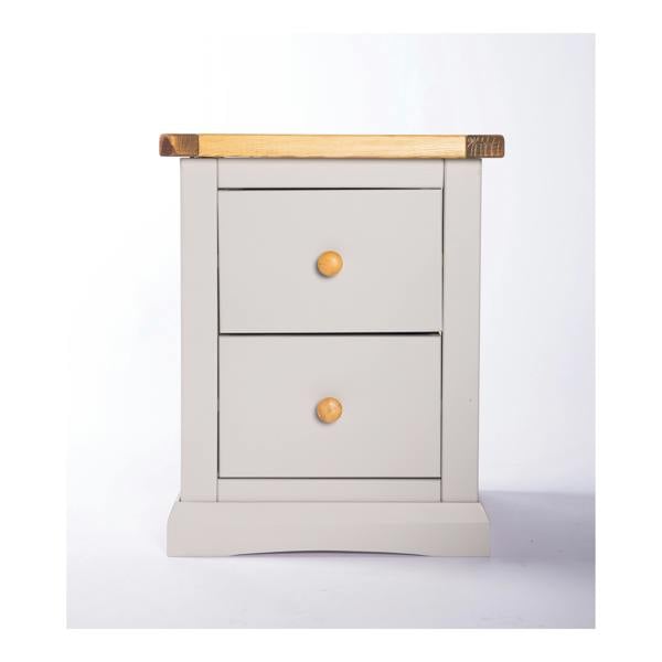 Loreo 2 Drawer Bedside Table