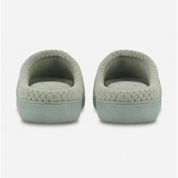 Totes POPCORN TERRY MULE SLIPPER Mules   in  Green