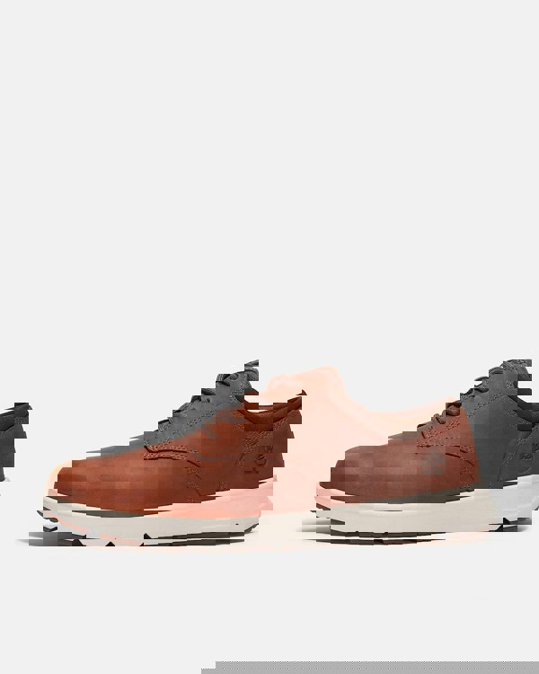 Timberland Parker Street Full Grain Leather Mens Trainers - Rust - CHO - Designer Mens Trainers