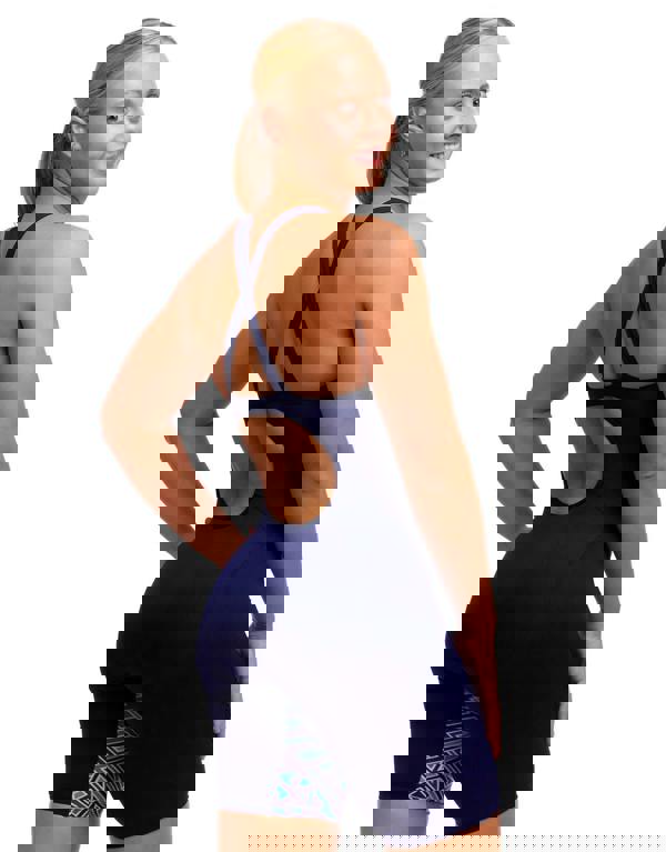 Funkita Blue Bits Fast Training One Piece Legsuit - Blue/Black